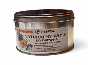 Naturalny wosk twardy - carnauba, pszczeli i olej lniany