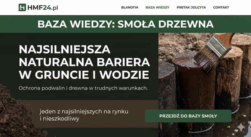 Impregnaty naturalne pytania i odpowiedzi Impregnaty naturalne smoła drzewna do podwalin